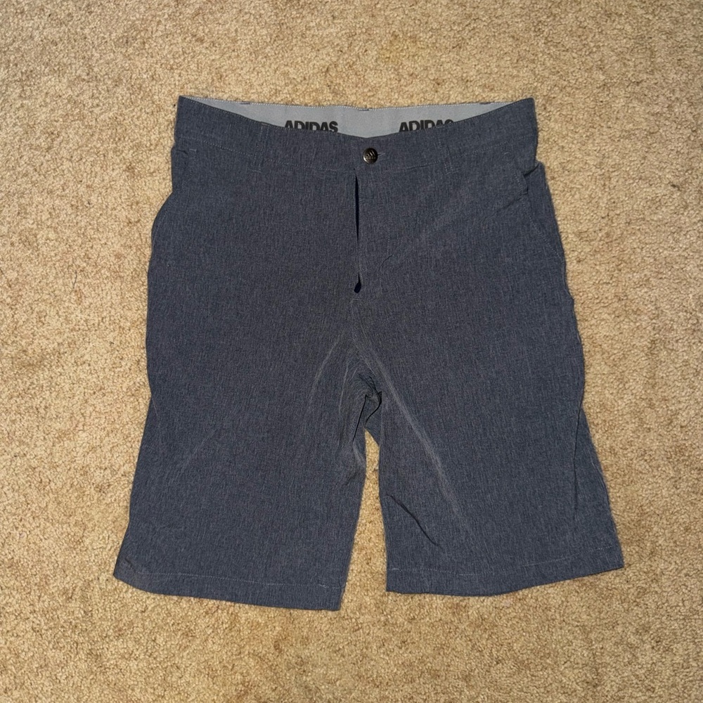 Adidas Men's Dark Gray Golf Athletic Shorts